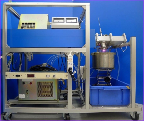 マイクロ波液中プラズマ実験装置AMPL-1500