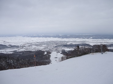 北海道 富良野のスキー場