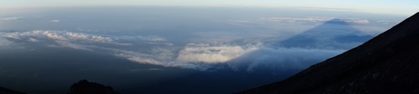 shadow of Mt. Fuji